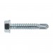 Sealey Self Drilling Screw 6.3 x 38mm Hex Head Zinc DIN 7504K Pack of 100