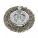 Sealey Flat Wire Brush Stainless Steel 50mm with 6mm Shaft