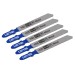 Sealey Jigsaw Blade Metal 92mm 11-14tpi - Pack of 5