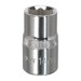 Sealey WallDrive Socket 14mm 1/2Sq Drive Fully Polished