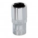 Sealey WallDrive Socket 10mm 1/4Sq Drive Fully Polished