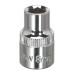 Sealey WallDrive Socket 8mm 3/8Sq Drive Fully Polished