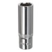 Sealey WallDrive Socket 14mm Deep 3/8Sq Drive Fully Polished