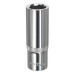 Sealey WallDrive Socket 15mm Deep 3/8Sq Drive Fully Polished