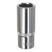 Sealey WallDrive Socket 19mm Deep 3/8Sq Drive Fully Polished