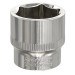 Sealey WallDrive Socket 22mm 3/8Sq Drive Fully Polished