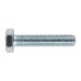 Sealey HT Setscrew M10 x 50mm DIN 933 - 8.8 Zinc Pack of 25