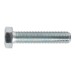 Sealey HT Setscrew M16 x 75mm DIN 933 - 8.8 Zinc Pack of 10