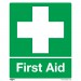 Sealey Safety Sign - First Aid - Rigid Plastic