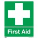 Sealey Safety Sign - First Aid - Rigid Plastic