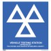 Sealey Warning Safety Sign - MOT Testing Station - Aluminium Composite