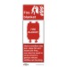 Sealey Safe Conditions Safety Sign - Fire Blanket - Rigid Plastic