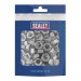 Sealey Stainless Steel Full Nut Din 934  M8 x 1.25 pitch - Pack of 100