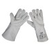 Sealey Leather Welding Gauntlets Lined Heavy-Duty - Pair