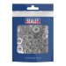 Sealey Stainless Steel Flat Washer Din 125  M8 - Pack of 100