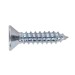 Sealey Self Tapping Screw 4.2 x 19mm Countersunk Pozi DIN 7982 Pack of 100