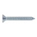 Sealey Self Tapping Screw 6.3 x 51mm Countersunk Pozi DIN 7982 Pack of 100