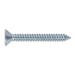 Sealey Self Tapping Screw 6.3 x 51mm Countersunk Pozi DIN 7982 Pack of 100