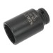 Sealey Impact Socket 33mm Bi-Hex Deep 1/2Sq Drive