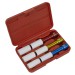 Sealey Alloy Wheel Deep Impact Socket Set 3pc 1/2\"Sq Drive