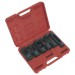 Sealey Diesel Injector Socket Set 1/2Sq Drive 6pc