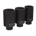 Sealey Impact Hub Nut Socket Set 12-Point 1/2Sq Drive 3pc