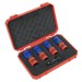Sealey Alloy Wheel Double Ended Impact Socket Set 1/2\"Sq Drive 5pc