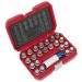 Sealey Locking Wheel Nut Key Set 23pc - VAG
