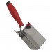 Sealey Stainless Steel Internal Corner Trowel - Rubber Handle - 120 x 60mm