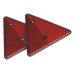 Sealey Rear Reflective Red Triangle Pack of 2