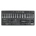 Sealey Tool Tray with Socket Set 1/4Sq Drive 43pc