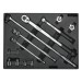 Sealey Tool Tray with Ratchet, Torque Wrench, Breaker Bar & Socket Adaptor Set 13pc