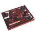 Sealey Tool Tray with Hacksaw, Hammers & Punches 13pc
