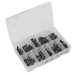 Sealey Fir Tree Clip Assortment - Pack of 100