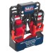 Sealey Slide Ratchet Tie Down 32mm x 3mtr Polyester Webbing with S Hooks 1200kg Load Test