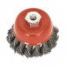 Sealey Twist Knot Cup Brush 65mm M14