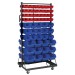 Sealey Mobile Bin Storage System 118 Bin TPS118