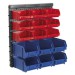 Sealey Bin Storage System Wall Mounting 15 Bins TPS1569WM