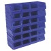 Sealey Plastic Storage Bin 105 x 165 x 83mm - Blue Pack of 24