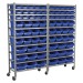 Sealey Mobile Bin Storage System 72 Bins