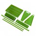 Sealey Tool Storage Organizer Set 9pc - Hi-Vis Green