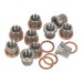 Sealey Brake Calliper Thread Repair Replacement Inserts Pack of 10
