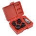Sealey Brake Calliper Socket Set 5pc 1/2\"Sq Drive