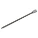 Sealey Ball End Hex Key 5mm Extra Long 3/8\"Sq Drive - VAG