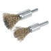 Sealey Decarbonising Brush Set 2pc 13mm