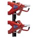 Sealey Axle Stand & Axle Stand Storage Rack Combo 6 Tonne