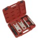 Sealey Ball Joint Splitter Hydraulic & Manual 9pc - HGV