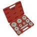 Sealey Bearing Race & Seal Driver Set - Aluminium