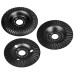 Sealey Wood Carving Disc Pack of 3 115mm 22mm Bore