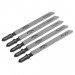 Sealey Jigsaw Blade Metal 75mm 12tpi - Pack of 5